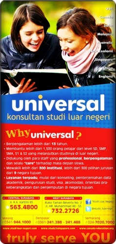 universal services is an International Education Consultant that Truly Serve you for your Education Needs.