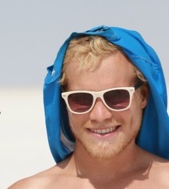 GrantFutureMan's profile picture. Probably running around a mountain somewhere..