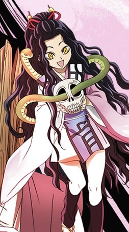i'm Kyōkotsu, Kyoto Yokai . i'm Hagoromo nee-san is servant, don't ever dare to touch Hagoromo nee-san or i'll take your eyes ! #NNMFamily