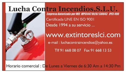 Empresa dedicada a la venta , distribución , instalación , mantenimeinto , revisión , recarga y retimbrado de extintores y sistemas contra incendios.