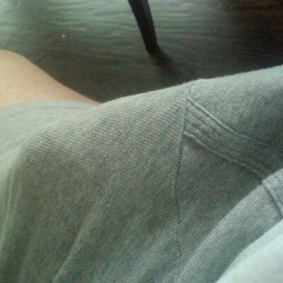 Foto van een harde lul