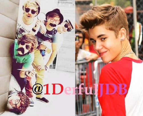 we love @onedirection & @justinbieber. support 'em till the end \m/ ☺♥♥