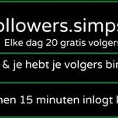 GRATIS VOLGERS! (@GratisVolgers_) /