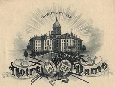 The University of Notre Dame Archives is responsible for the official records of Notre Dame and other records that document the Catholic Church in America.