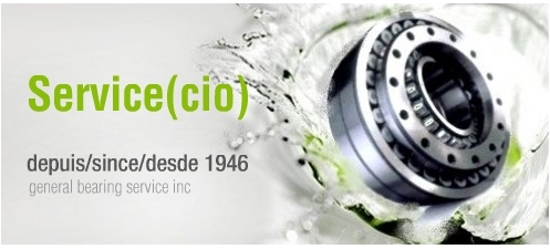 Helping the world, one bearing at a time. 3rd Generation - General Bearing Service Inc - Canada