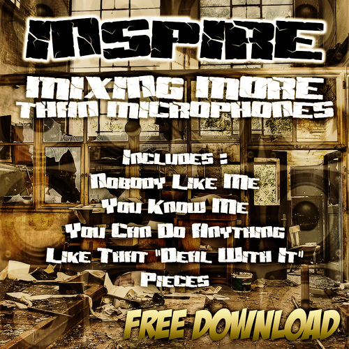 InspireMusicUk's profile picture. 3 of A Kind!!
DOWNLOAD INSPIRE'S FREE E.P, ''Mixing More Than Microphohones'' NOW!
https://t.co/UVHaK8861G