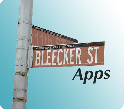 At Bleecker Street Apps we try to develop fresh, new, innovative apps for the iPhone and iPad.