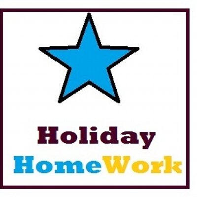 Summer vacation holiday homework 2020-21 picture