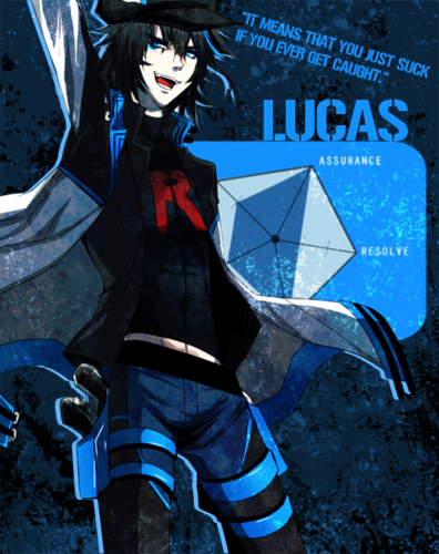 My name is Lucas and I'm a member of Team Rocket. I'm just a Grunt, but I will fulfill my duty. Partner: @FluffyIllusion. [200 followers makes me an Admin].
