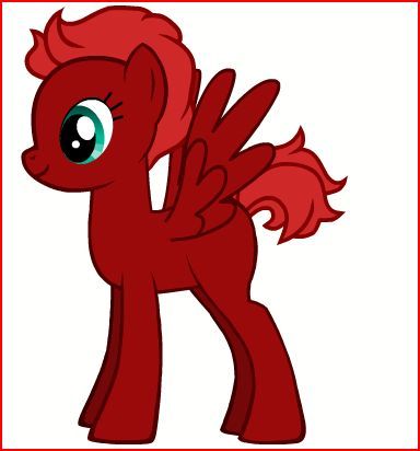 I'm Red Rover. I'm a red pegasus who does pretty much nothing productive at all. I enjoy interacting with other ponies as much as possible.