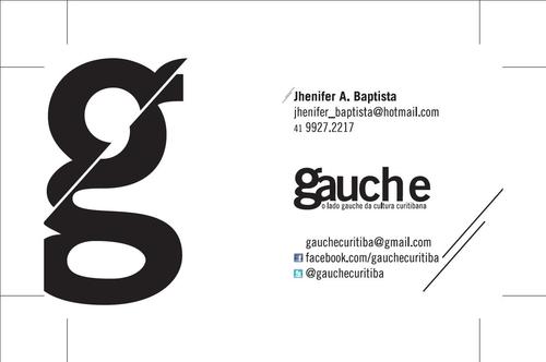 Gauche(pronuncia-se gôx) é uma assessoria de imprensa e divulgação da cultura local. Confira música, arte e entretenimento sob o olhar gauche da vida.