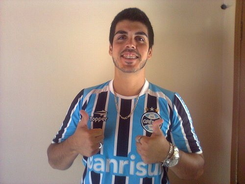 sempre de boa....grande presença!!!