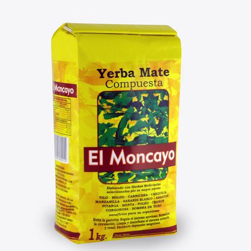 Yerba mate Compuesta creada sobre una base de yerba seleccionada, sabor suave y hierbas medicinales que complementan el placer de un buen mate y sentirse bien.