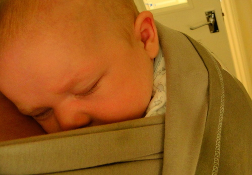 Sling and carrier hire in south west Surrey and east Hampshire and independent advice and information on how to safely and comfortable carry your baby.