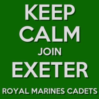 ExeterRMC's profile picture. T.S Exeter Royal Marines Cadets detachment. Part of the Exeter Sea Cadets we are open to males and females aged 13 to 18.