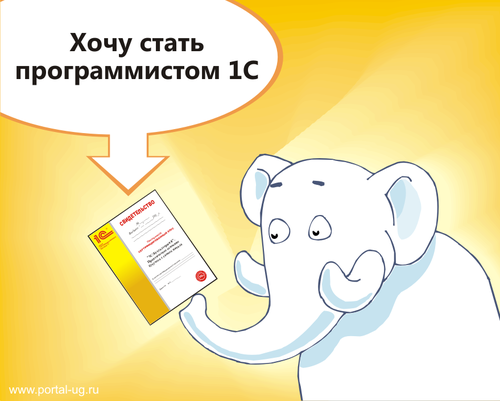 Комплексный курс по программированию в 1С. Или как слон стал программистом 1С.