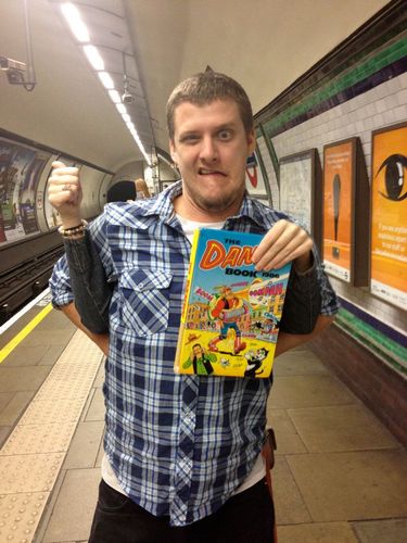 DanRolferino's profile picture. Once ran so fast his shoes exploded