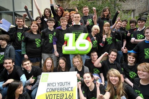Vote@16 (Ireland) is a youth-led campaign supported by the National Youth Council of Ireland to change the voting age from 18 to 16. Please Retweet us :)