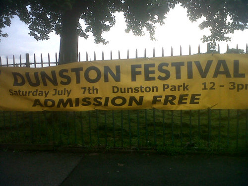 Latest News about Dunston Festival Cancelled by weather - (Account run by FANS)