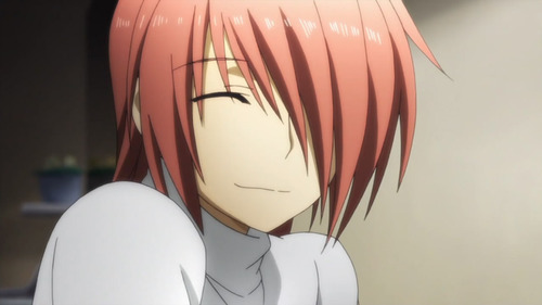 My name is Otonashi Yuzuru. I like to help people, so I want to become a medical doctor in the future. For now I'm with the Afterlife Battlefront. [RP account]