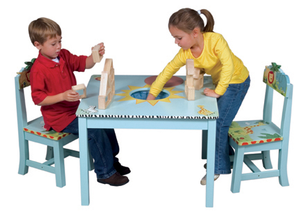 Large selection of kids table and chairs, desk, art and activity tables to give children a space to enhance creativity, imagination, social and basic skills.
