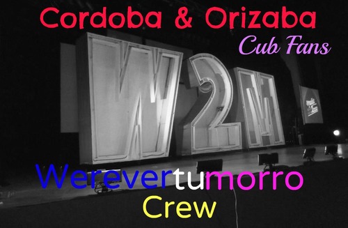 Somos el cub oficial de Córdoba, Orizaba & alrededores que vamos a estar presentes en el Homenaje al W2MCrew (Alguna duda favor de enviarnos un tweet)