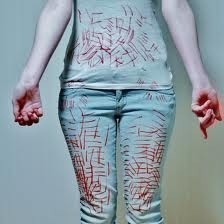 13, girl, fat, ugly, mess, cuts.   needing help :-(