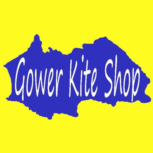 Run The Gower Kite  Shop ( Center ) At Pitton Cross Caravan Park . Rhossili , Swansea -- Very WINDY -- Selling Kites , Card Games / POI , yo yo's Ozone Kites