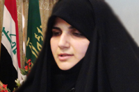 الدكتورة مها الدوري / عضو مجلس النواب العراقي عن كتلة الاحرار / الخط الصدري
