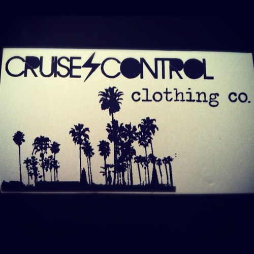 CruiseControlCo's profile picture. Our mission at Cruise Control Clothing Co. is to make clothes that capture the California lifestyle! Rep it. http://t.co/dv5CVjF2
