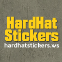 Our hard hat stickers help with workplace safety.