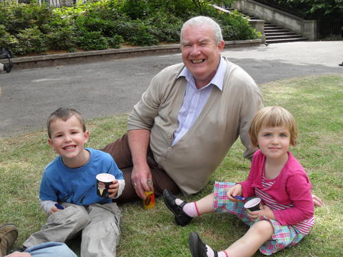 2 beautiful children, 5 wonderful grandchildren....my genes are safe!