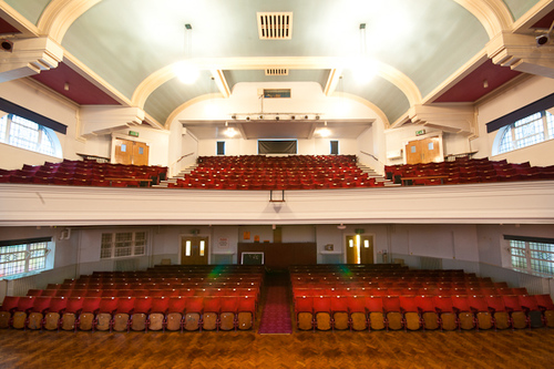 One fabulous venue two Breath-Taking Theatres dating back to 1936 …The Home of Real Music 'The Box Office' 01472 355025 - enquiries@grimsbycentralhall.org