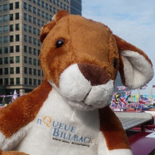 I'm nQueue Billback's soft, cute and cuddly roo, bouncing around and having all sorts of adventures with my new friends. I'm a marsupial going viral.