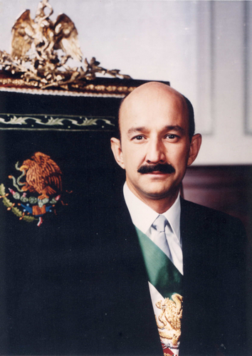 Presidente de Mexico de 1988 a 1994, Economista y Politico.