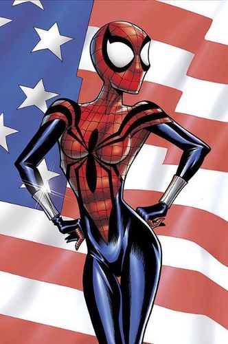 Iniciativa Vengadoras. The Amazing Spiderl-Girl. 'Un gran poder conlleva una gran responsabilidad'. Miss Telaraña de @_xLoki_.