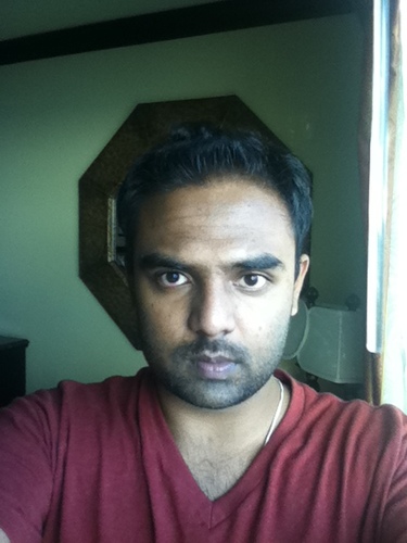 I m a reticent demure shy guy and at the same time dogmatic with myself