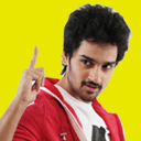 Actor. Son of Tollywood Producer MS Raju.