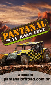 Pantanal Off Road Fest - 21 e 22 de julho de 2012
4ª Etapa do Sul-Brasileiro de Jeep Cross
Autódromo de Campo Grande - MS