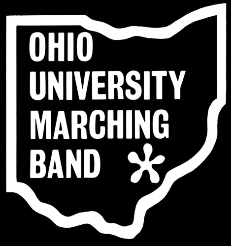 Twitter account for announcements for members of the Ohio University Marching Band.