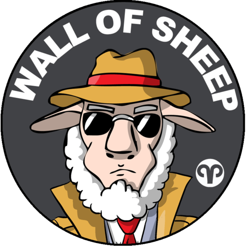 We capture sheep. Official hashtag for Black Hat and Defcon #WOS
Also on Mastodon at @wallofsheep@defcon.social