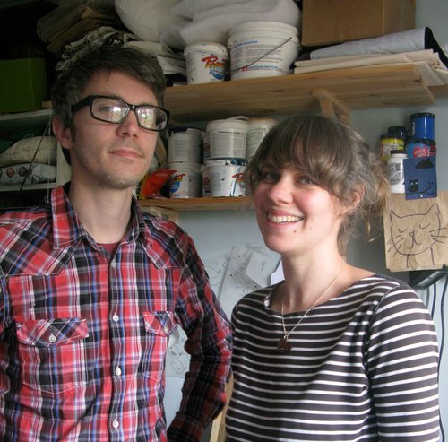 Makers of hand screenprinted homewares and the like.