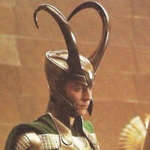 I am Loki Laufeyson's helmet.  I am burdened with glorious badassery. You will all kneel before my horns.