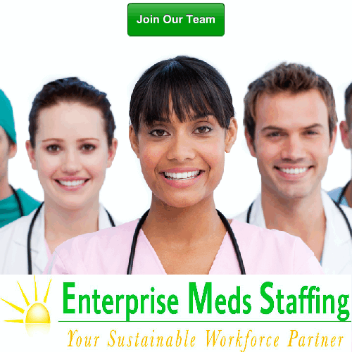 enterprise_meds's profile picture. Enterprise Meds Staffing, Inc., is a veteran-owned premier full-service, supplemental staffing agency for nurses and allied healthcare technicians.