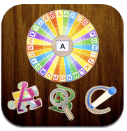 ABC Wheel is an entertaining ABC game for children for IPAD/IPHONE. It has 4 activities that allow children to become familiar with the letters in the alphabet