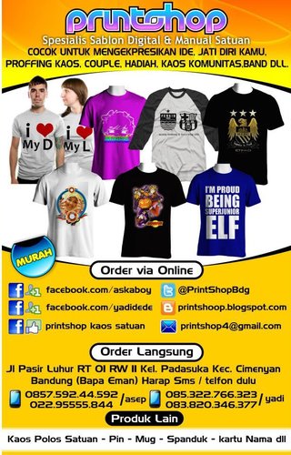 PrintshopBDG2's profile picture. info contac:
https://t.co/yuBYGeoHEv
https://t.co/ywxd1oNMag
http://t.co/mOeADQw82C
yadi axis :083820346377
yadi xl :087825325059