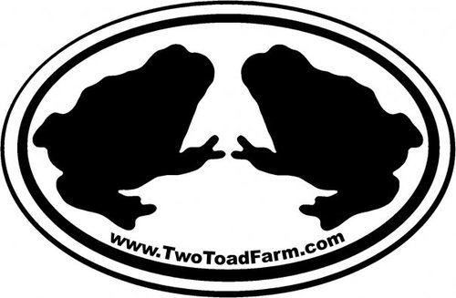 Two Toad Farm is an uncertified organic, CSA farm located in Lebanon, ME. We grow veggies, eggs, chicken, turkey, pork, goats, seedlings and hope.