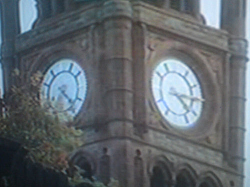 The faces of the Guildhall clock give different times!A politico with Left of centre views on life.