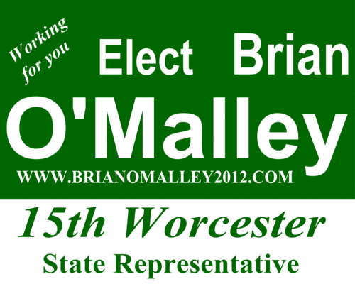 Brian O’Malley is the Republican candidate for State Representative in Ma 15th Worcester. Father of 3, Married 25 years, Graduated Worcester State University 85