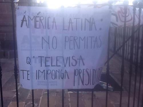 Ideas para una Revolución Pacifica, No a la imposición, No a Peña Nieto, No a Televisa!